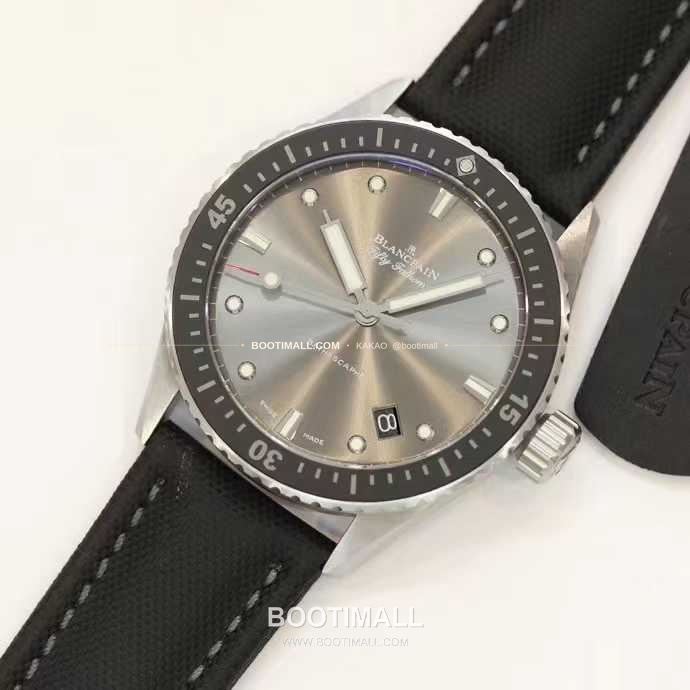블랑팡 피프티패덤즈 세라믹 블랙다이얼 데이트 다이버 오토매틱 Blancpain Fifty Fathoms Ceramic Black Dial Date Diver Automatic 43.6mm 2
