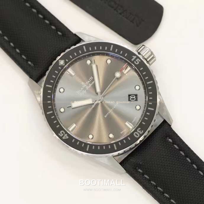블랑팡 피프티패덤즈 세라믹 블랙다이얼 데이트 다이버 오토매틱 Blancpain Fifty Fathoms Ceramic Black Dial Date Diver Automatic 43.6mm 3
