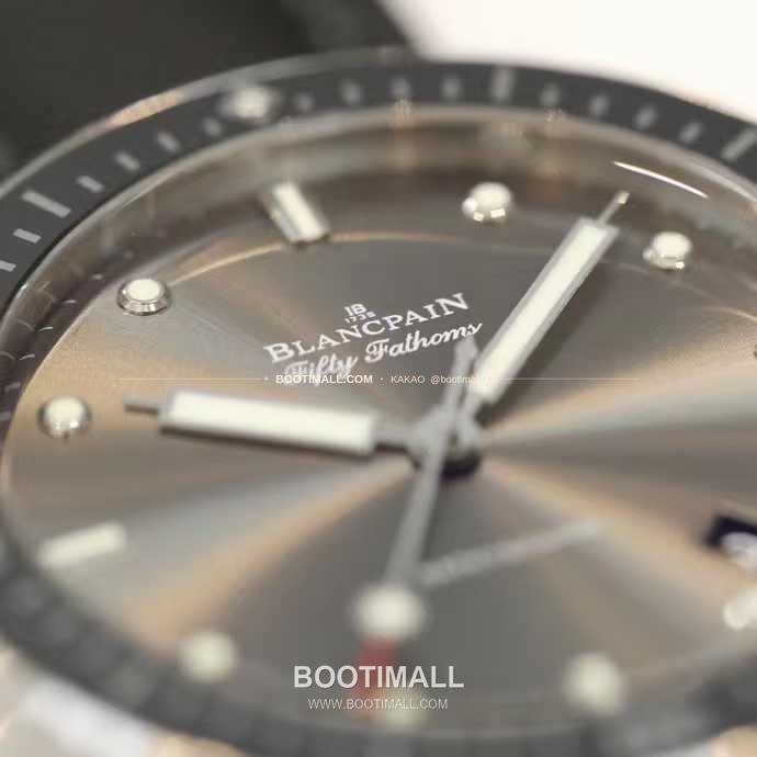 블랑팡 피프티패덤즈 세라믹 블랙다이얼 데이트 다이버 오토매틱 Blancpain Fifty Fathoms Ceramic Black Dial Date Diver Automatic 43.6mm 4