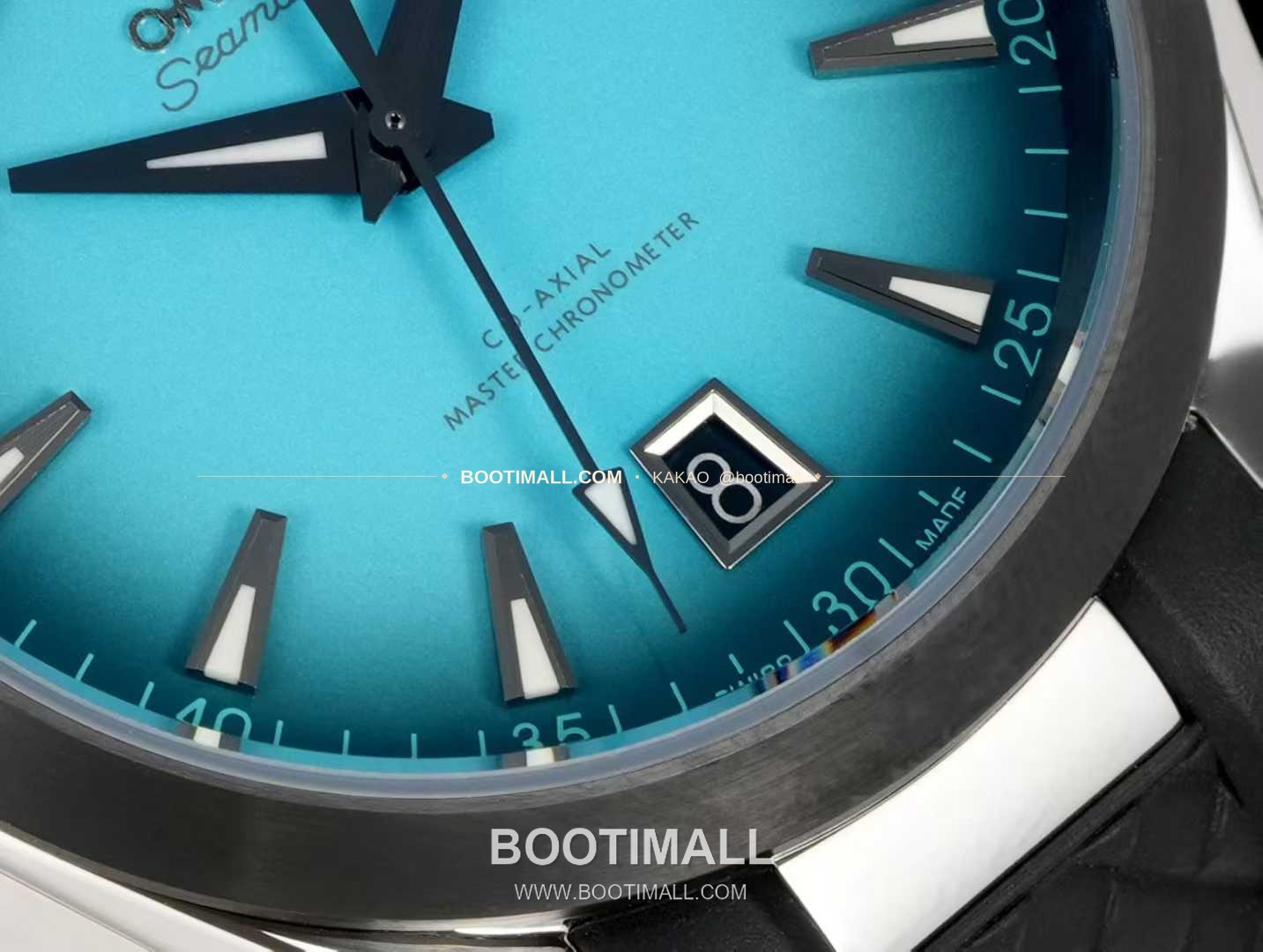 오메가 씨마스터 아쿠아테라 스틸 그린그라데이션 다이얼 러버밴드 오토매틱 Omega Seamaster Aqua Terra Steel Green Gradient Dial Rubber Strap Automatic 41mm 5