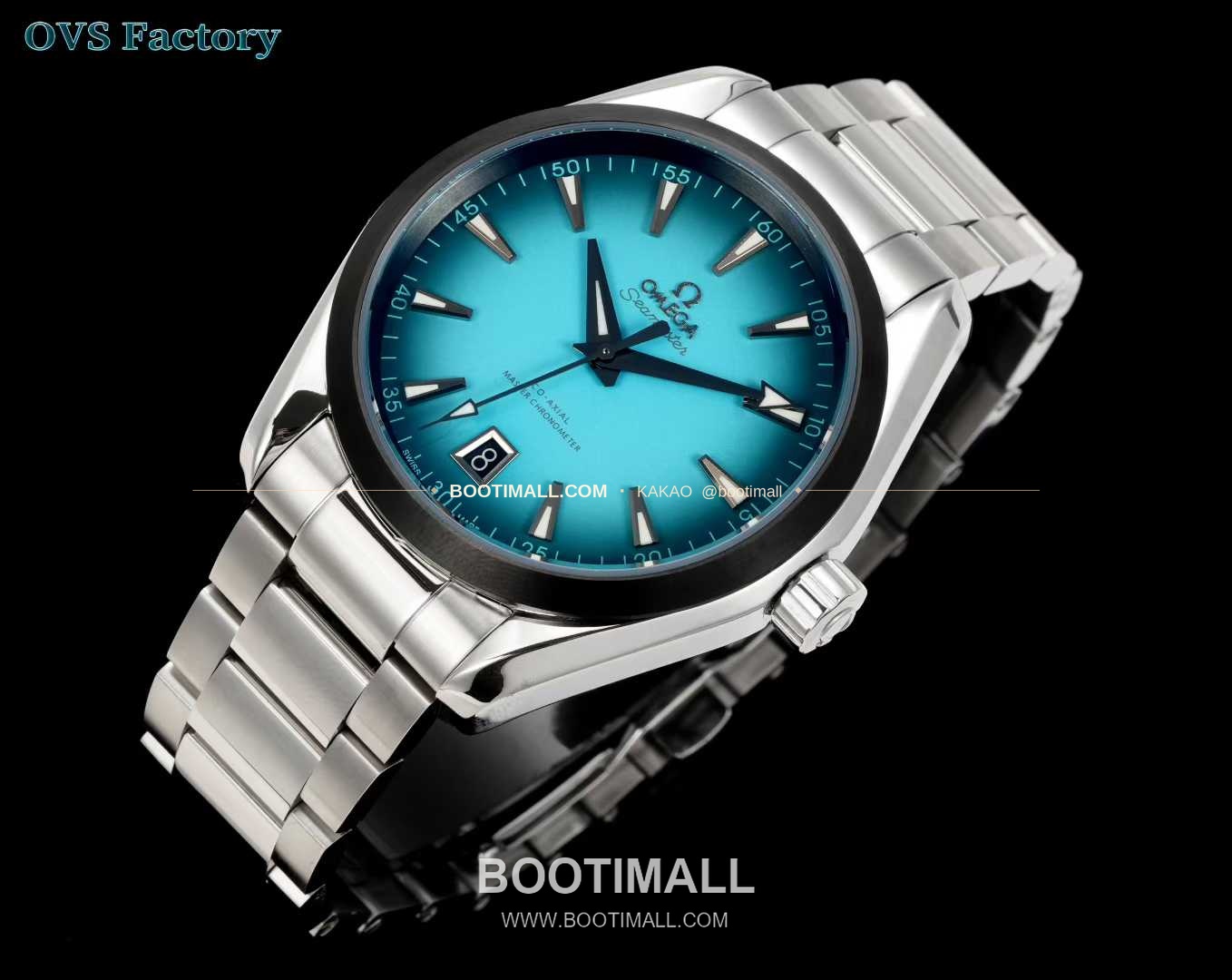 오메가 씨마스터 아쿠아테라 스틸 그린그라데이션 다이얼 러버밴드 오토매틱 Omega Seamaster Aqua Terra Steel Green Gradient Dial Rubber Strap Automatic 41mm 2