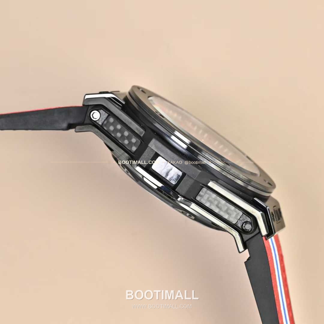 위블로 빅뱅 페라리 티타늄 카본 스켈레톤 크로노그래프 오토매틱 Hublot Big Bang Ferrari Titanium Carbon Skeleton Chronograph Automatic 45mm 7