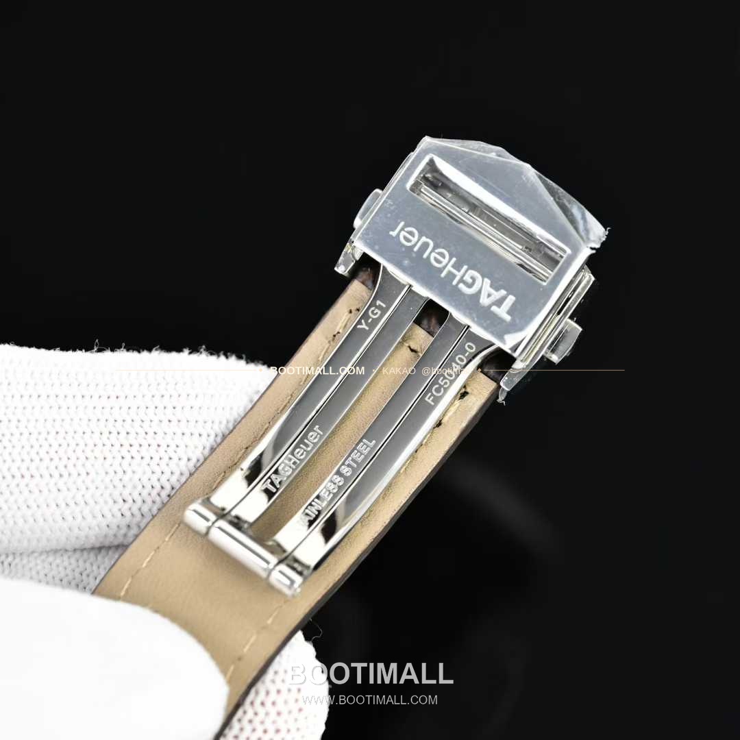 태그호이어 카레라 스틸 브라운다이얼 크로노그래프 오토매틱 TAG Heuer Carrera Steel Brown Dial Chronograph Automatic CV2A12.FC6236 43mm 8