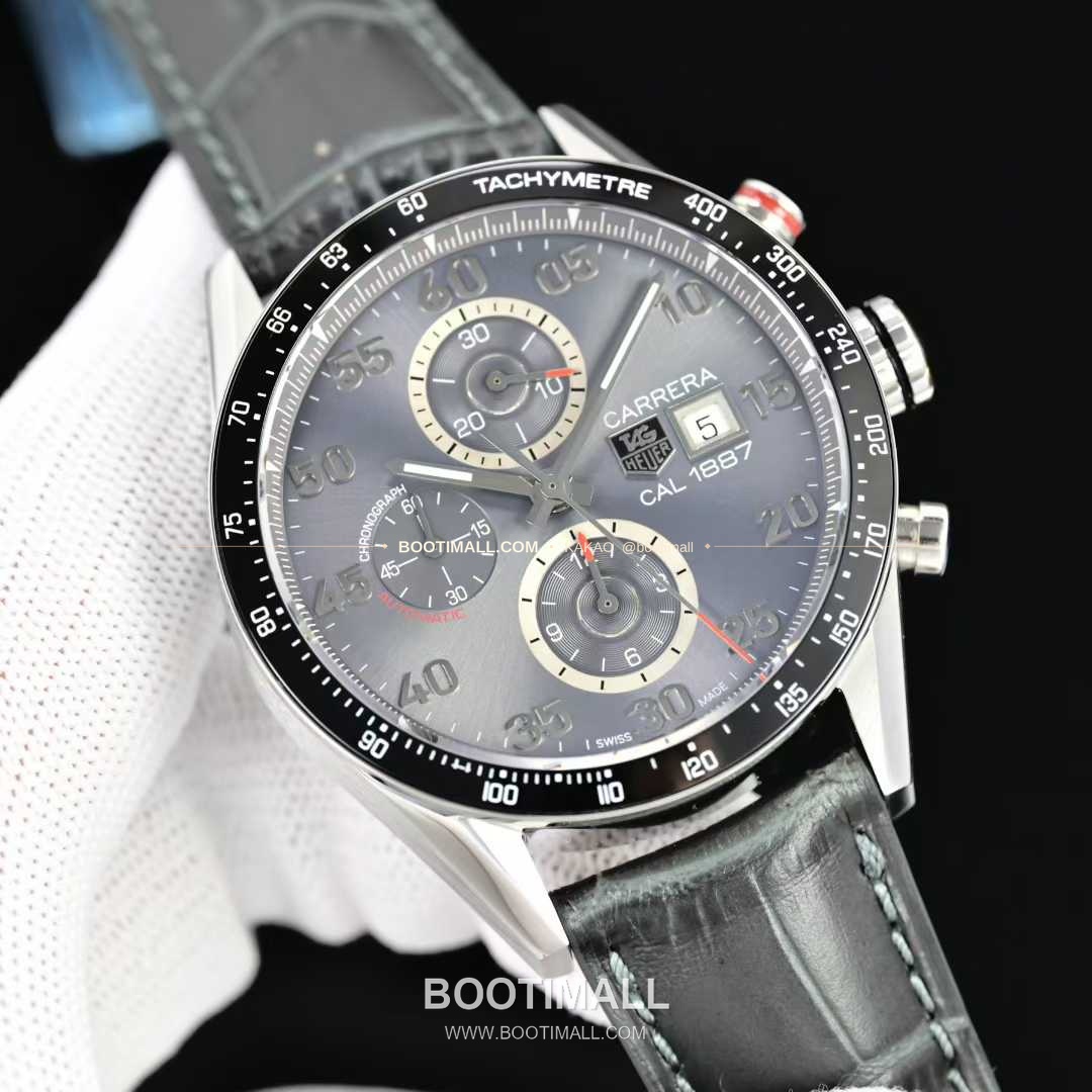 태그호이어 카레라 스틸 브라운다이얼 크로노그래프 오토매틱 TAG Heuer Carrera Steel Brown Dial Chronograph Automatic CV2A12.FC6236 43mm 2