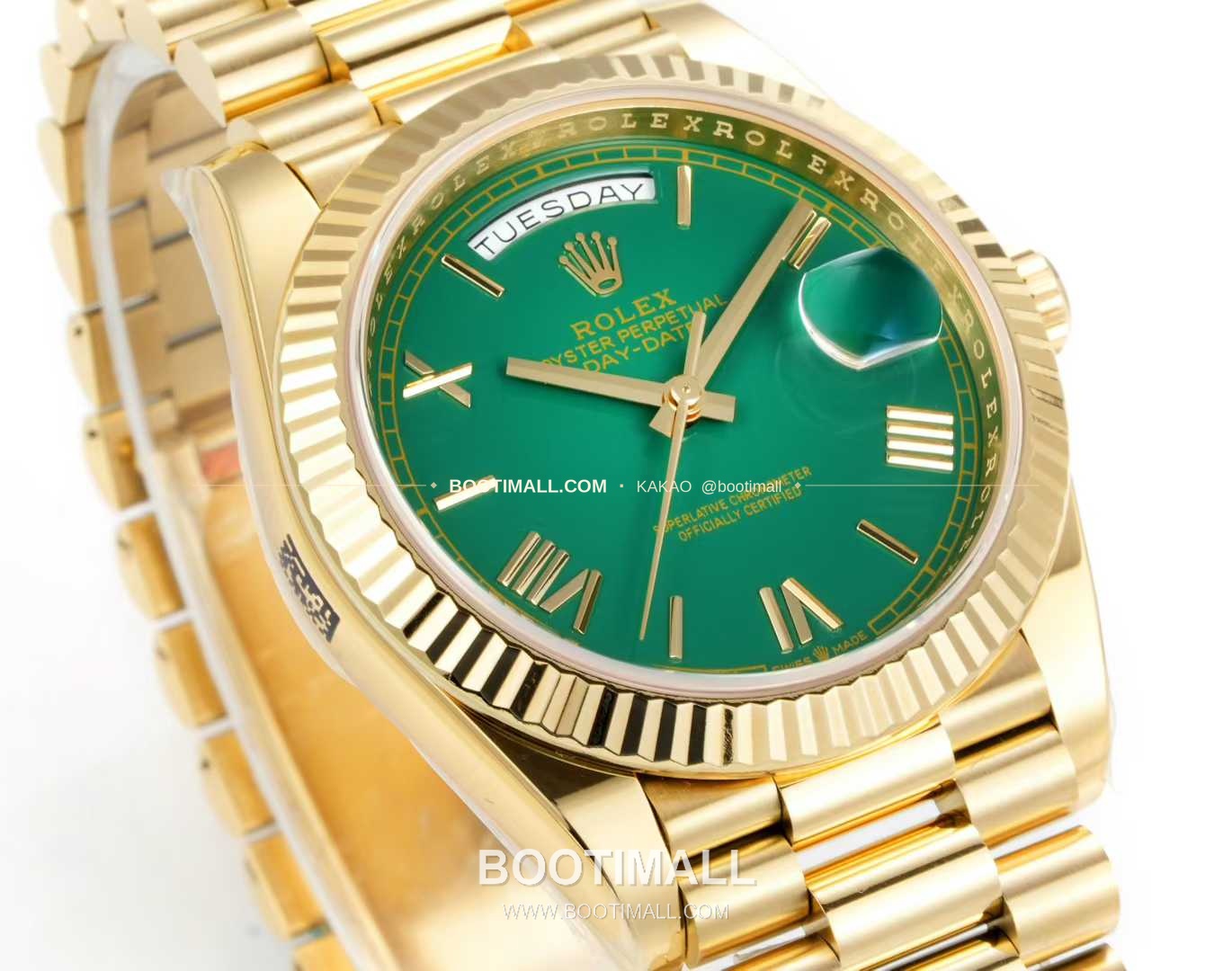 롤렉스 데이데이트 스틸 골드톤 프레지던트 브레이슬릿 데이데이트 오토매틱 Rolex Day-Date Steel Gold Tone President Bracelet Day Date Automatic 40mm 3