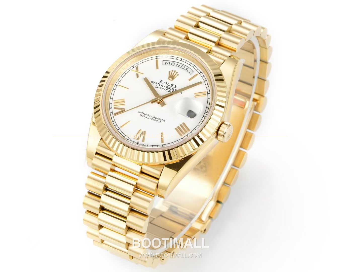 롤렉스 데이데이트 스틸 골드톤 프레지던트 브레이슬릿 데이데이트 오토매틱 Rolex Day-Date Steel Gold Tone President Bracelet Day Date Automatic 40mm 2