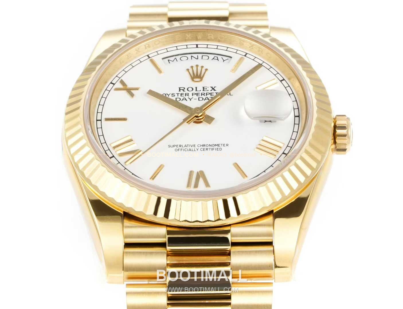 롤렉스 데이데이트 스틸 골드톤 프레지던트 브레이슬릿 데이데이트 오토매틱 Rolex Day-Date Steel Gold Tone President Bracelet Day Date Automatic 40mm 3