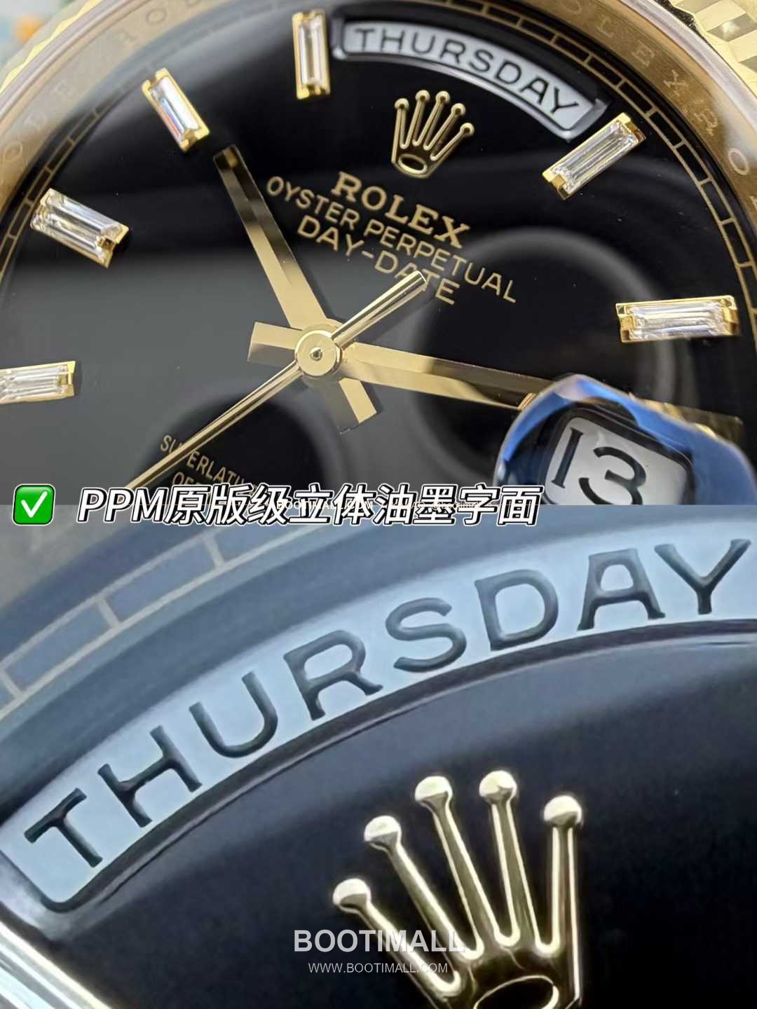 롤렉스 데이데이트 스틸 골드톤 프레지던트 브레이슬릿 데이데이트 오토매틱 Rolex Day-Date Steel Gold Tone President Bracelet Day Date Automatic 40mm 4