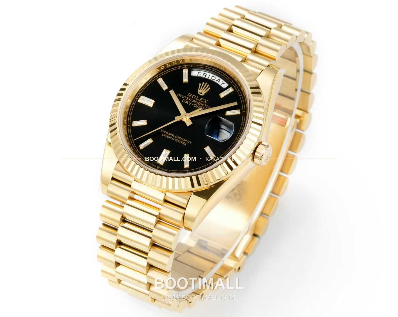 롤렉스 데이데이트 스틸 골드톤 프레지던트 브레이슬릿 데이데이트 오토매틱 Rolex Day-Date Steel Gold Tone President Bracelet Day Date Automatic 40mm 11