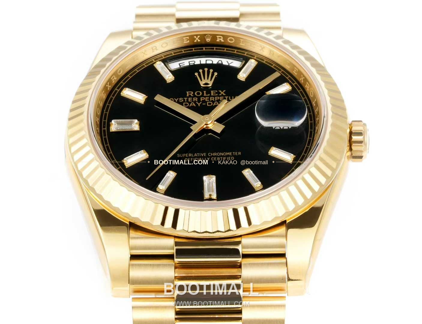 롤렉스 데이데이트 스틸 골드톤 프레지던트 브레이슬릿 데이데이트 오토매틱 Rolex Day-Date Steel Gold Tone President Bracelet Day Date Automatic 40mm 13