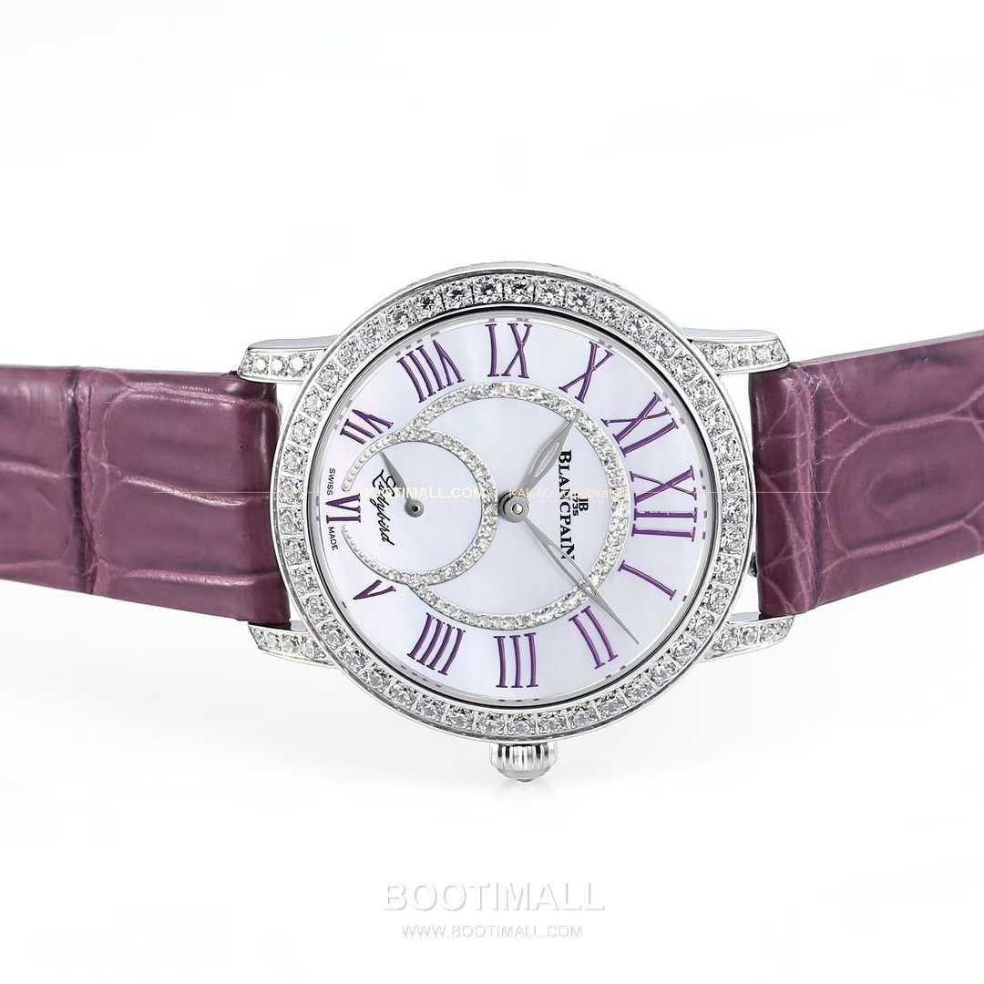 쇼파드 해피스포트 스틸 다이아몬드 자개다이얼 플로팅젬 오토매틱 Chopard Happy Sport Steel Diamond Mother of Pearl Floating Gems Automatic 36mm 3