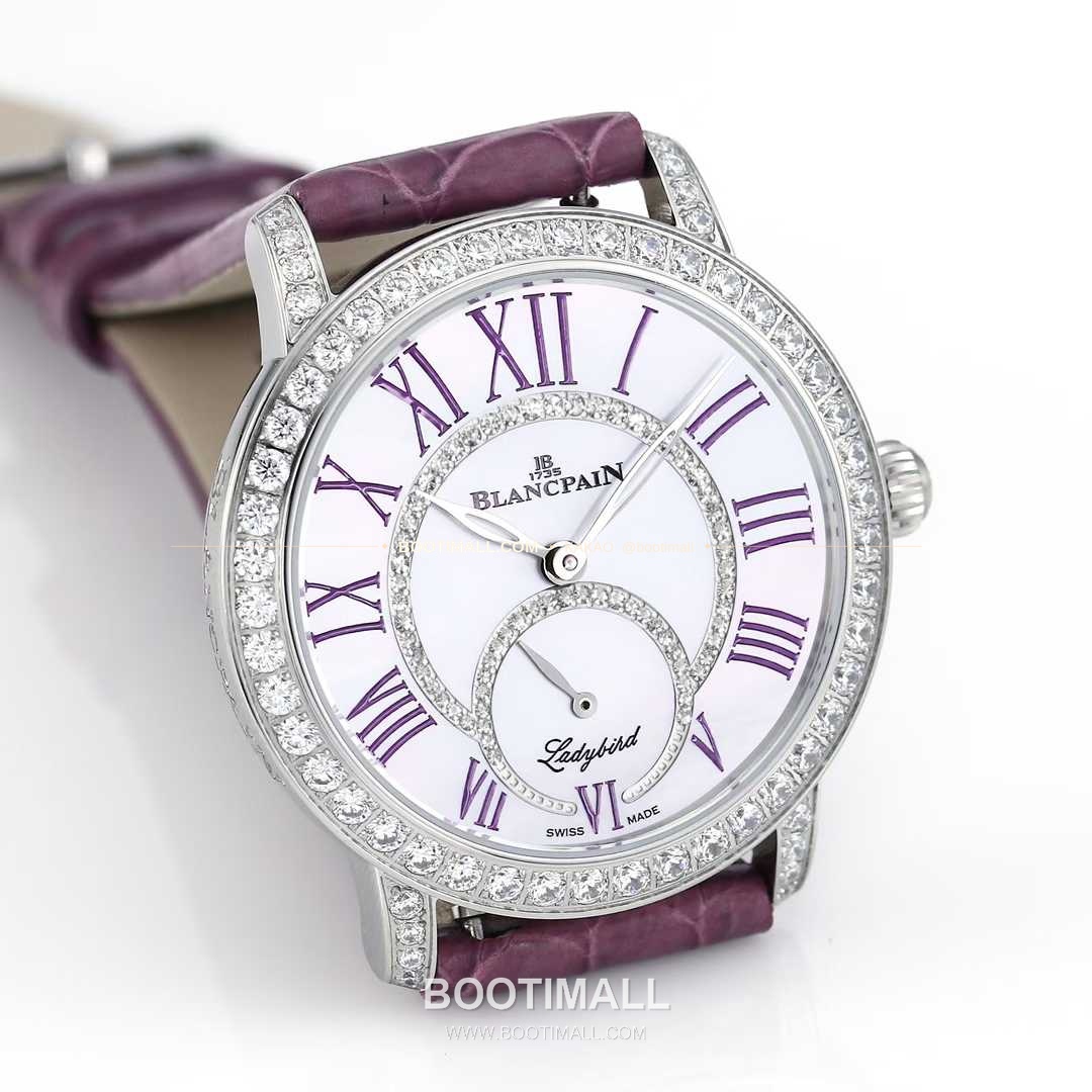 쇼파드 해피스포트 스틸 다이아몬드 자개다이얼 플로팅젬 오토매틱 Chopard Happy Sport Steel Diamond Mother of Pearl Floating Gems Automatic 36mm 5