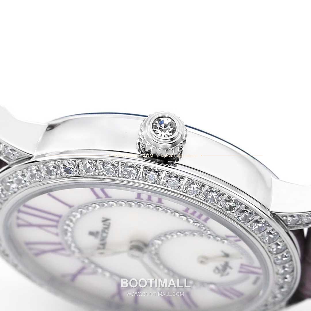 쇼파드 해피스포트 스틸 다이아몬드 자개다이얼 플로팅젬 오토매틱 Chopard Happy Sport Steel Diamond Mother of Pearl Floating Gems Automatic 36mm 6