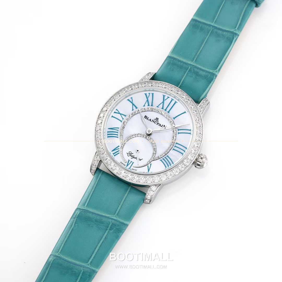 쇼파드 해피스포트 스틸 다이아몬드 자개다이얼 플로팅젬 오토매틱 Chopard Happy Sport Steel Diamond Mother of Pearl Floating Gems Automatic 36mm 2