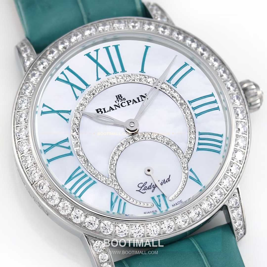 쇼파드 해피스포트 스틸 다이아몬드 자개다이얼 플로팅젬 오토매틱 Chopard Happy Sport Steel Diamond Mother of Pearl Floating Gems Automatic 36mm 4