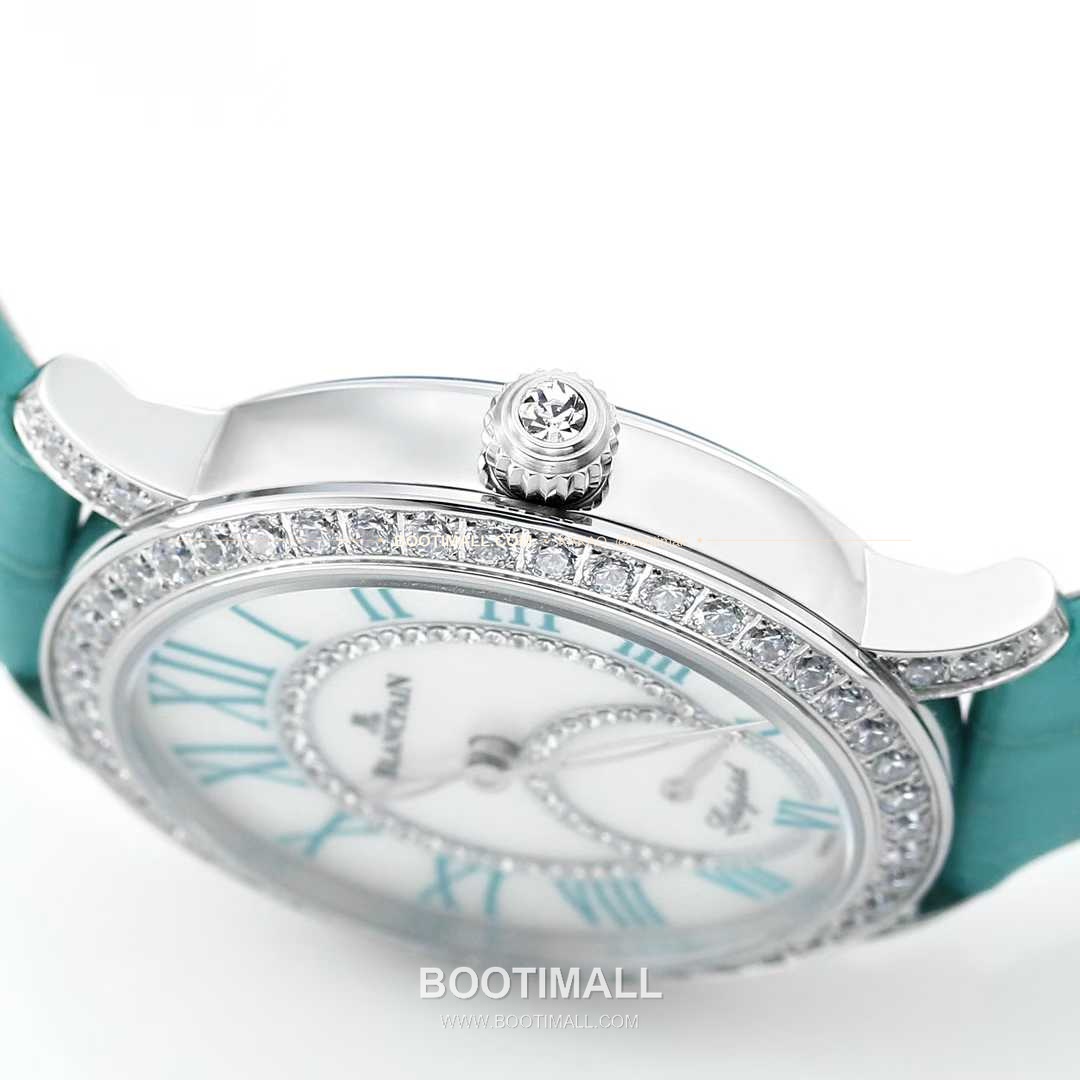 쇼파드 해피스포트 스틸 다이아몬드 자개다이얼 플로팅젬 오토매틱 Chopard Happy Sport Steel Diamond Mother of Pearl Floating Gems Automatic 36mm 6