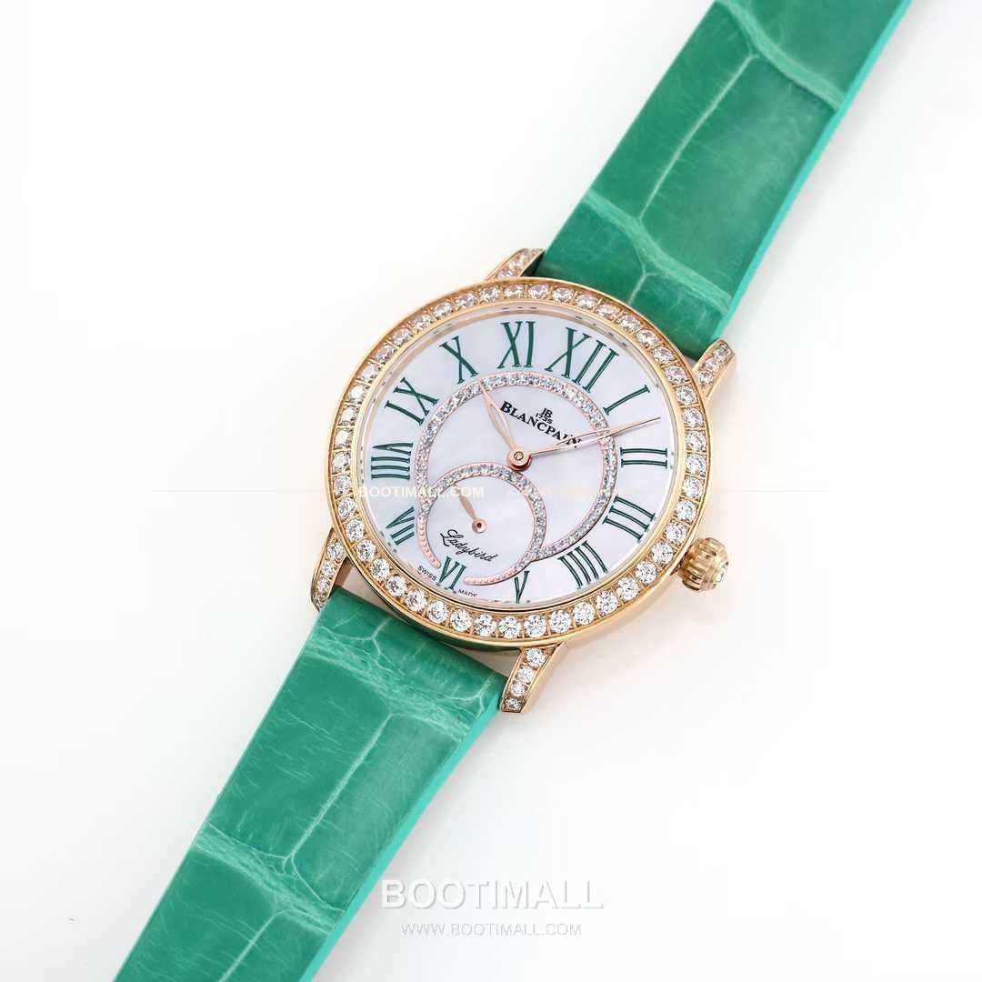 쇼파드 해피스포트 스틸 다이아몬드 자개다이얼 플로팅젬 오토매틱 Chopard Happy Sport Steel Diamond Mother of Pearl Floating Gems Automatic 36mm 2