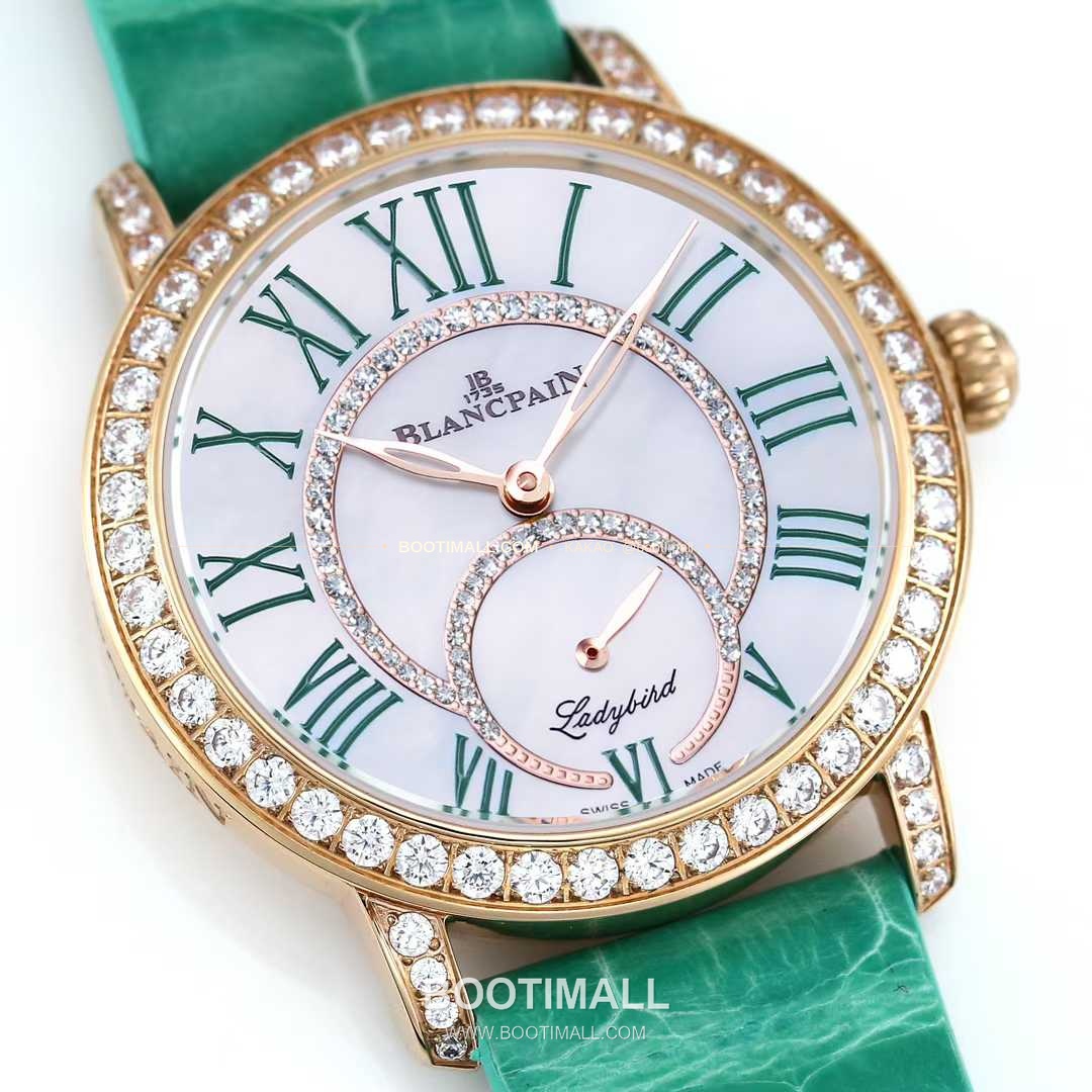 쇼파드 해피스포트 스틸 다이아몬드 자개다이얼 플로팅젬 오토매틱 Chopard Happy Sport Steel Diamond Mother of Pearl Floating Gems Automatic 36mm 4