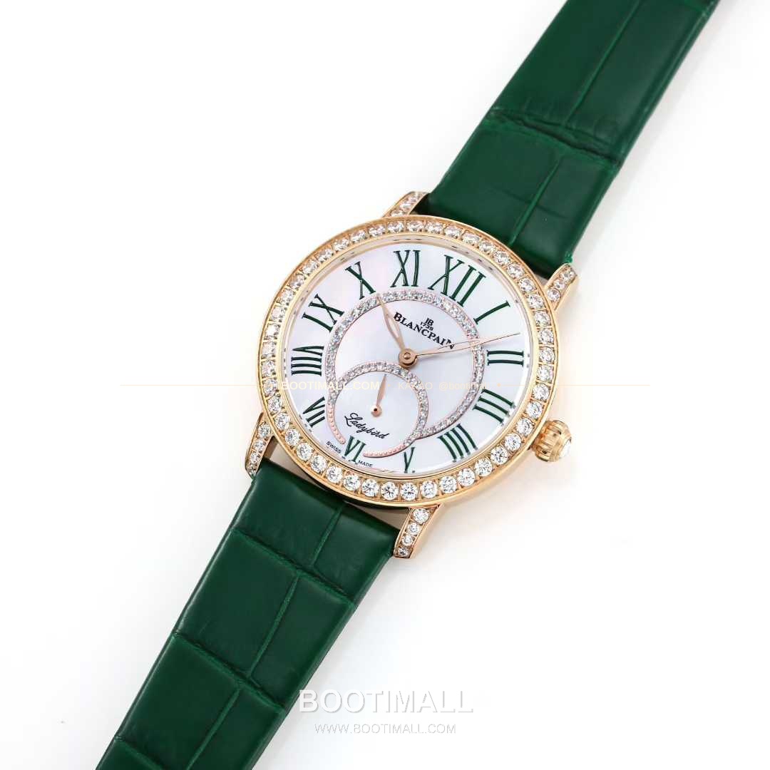 쇼파드 해피스포트 스틸 다이아몬드 자개다이얼 플로팅젬 오토매틱 Chopard Happy Sport Steel Diamond Mother of Pearl Floating Gems Automatic 36mm 2