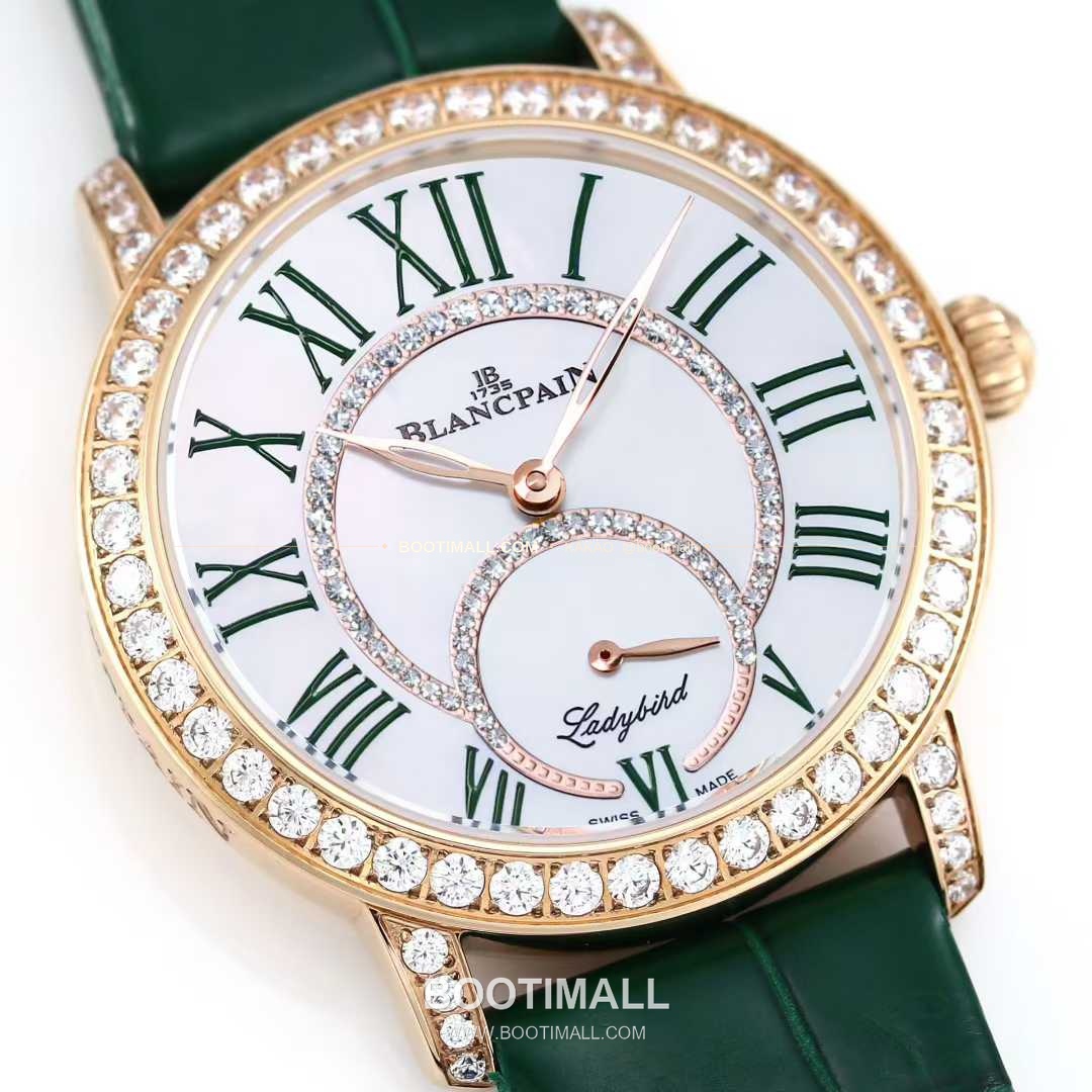 쇼파드 해피스포트 스틸 다이아몬드 자개다이얼 플로팅젬 오토매틱 Chopard Happy Sport Steel Diamond Mother of Pearl Floating Gems Automatic 36mm 4