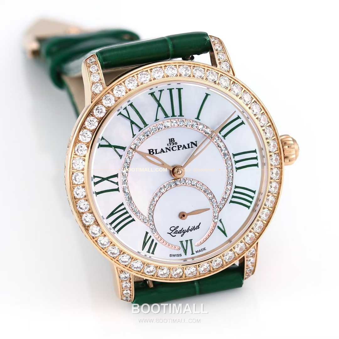 쇼파드 해피스포트 스틸 다이아몬드 자개다이얼 플로팅젬 오토매틱 Chopard Happy Sport Steel Diamond Mother of Pearl Floating Gems Automatic 36mm 5