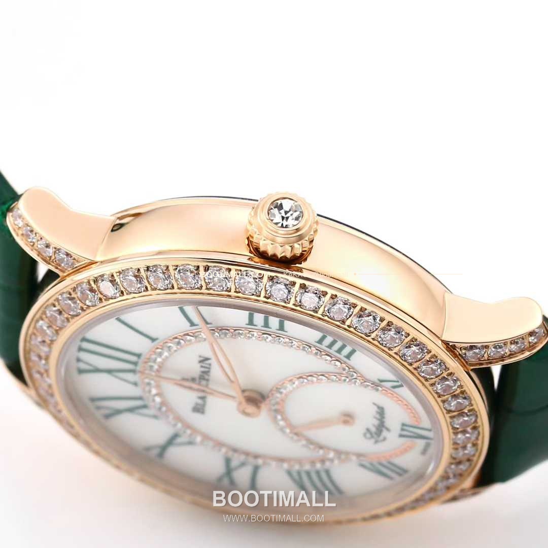 쇼파드 해피스포트 스틸 다이아몬드 자개다이얼 플로팅젬 오토매틱 Chopard Happy Sport Steel Diamond Mother of Pearl Floating Gems Automatic 36mm 6