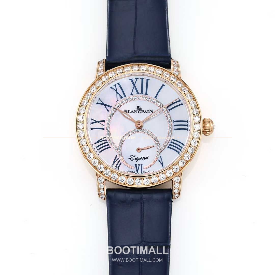 쇼파드 해피스포트 스틸 다이아몬드 자개다이얼 플로팅젬 오토매틱 Chopard Happy Sport Steel Diamond Mother of Pearl Floating Gems Automatic 36mm 1