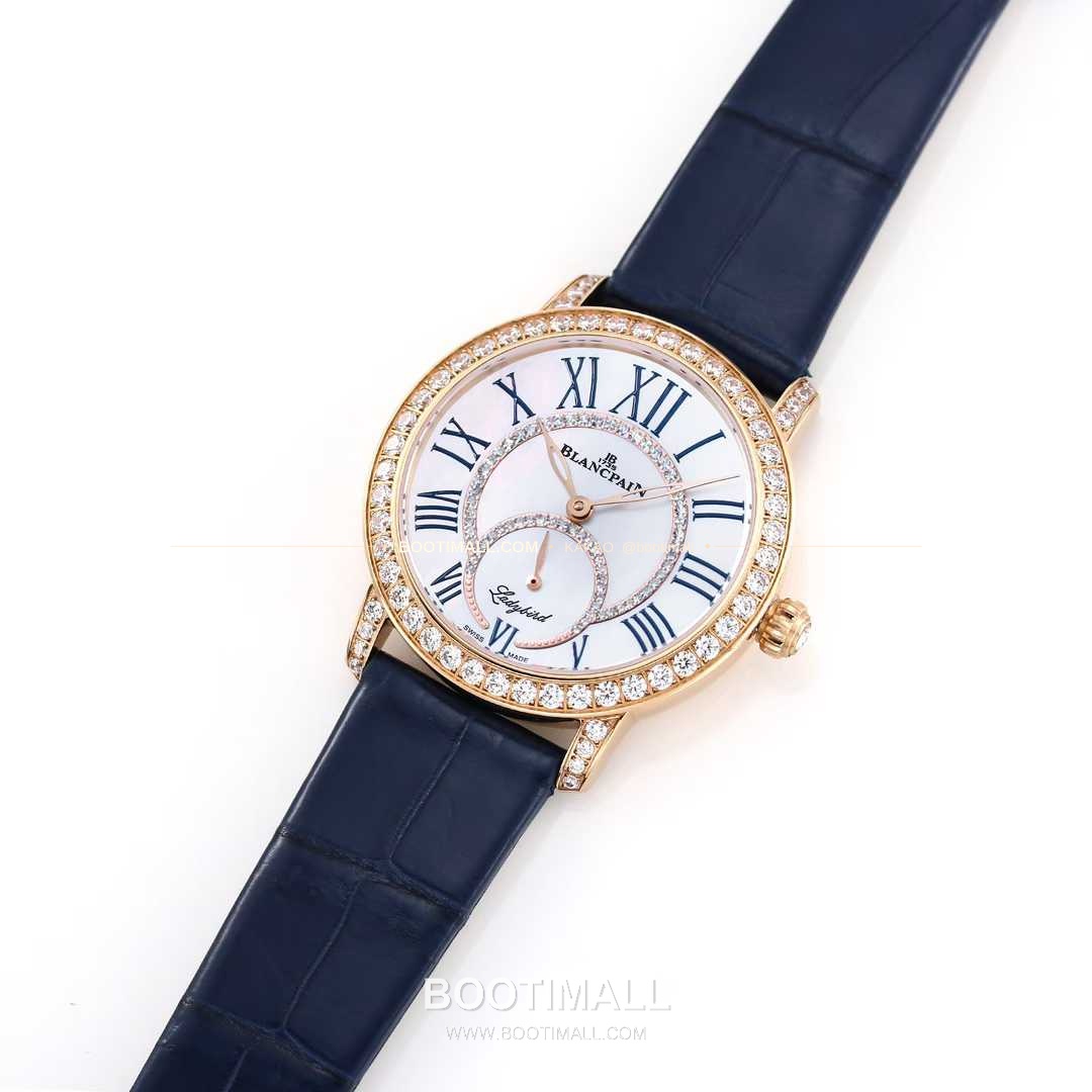쇼파드 해피스포트 스틸 다이아몬드 자개다이얼 플로팅젬 오토매틱 Chopard Happy Sport Steel Diamond Mother of Pearl Floating Gems Automatic 36mm 2