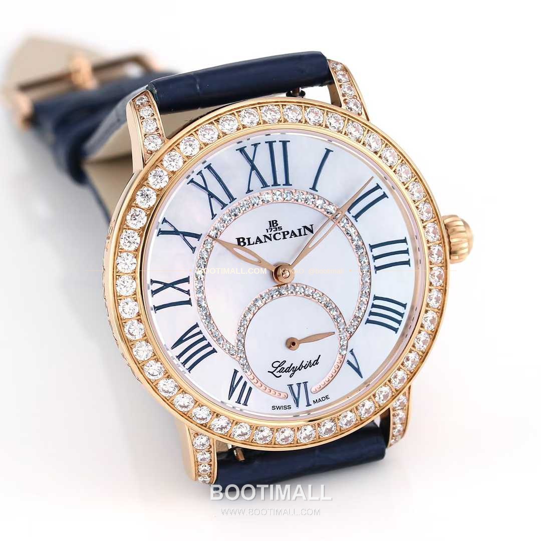쇼파드 해피스포트 스틸 다이아몬드 자개다이얼 플로팅젬 오토매틱 Chopard Happy Sport Steel Diamond Mother of Pearl Floating Gems Automatic 36mm 5