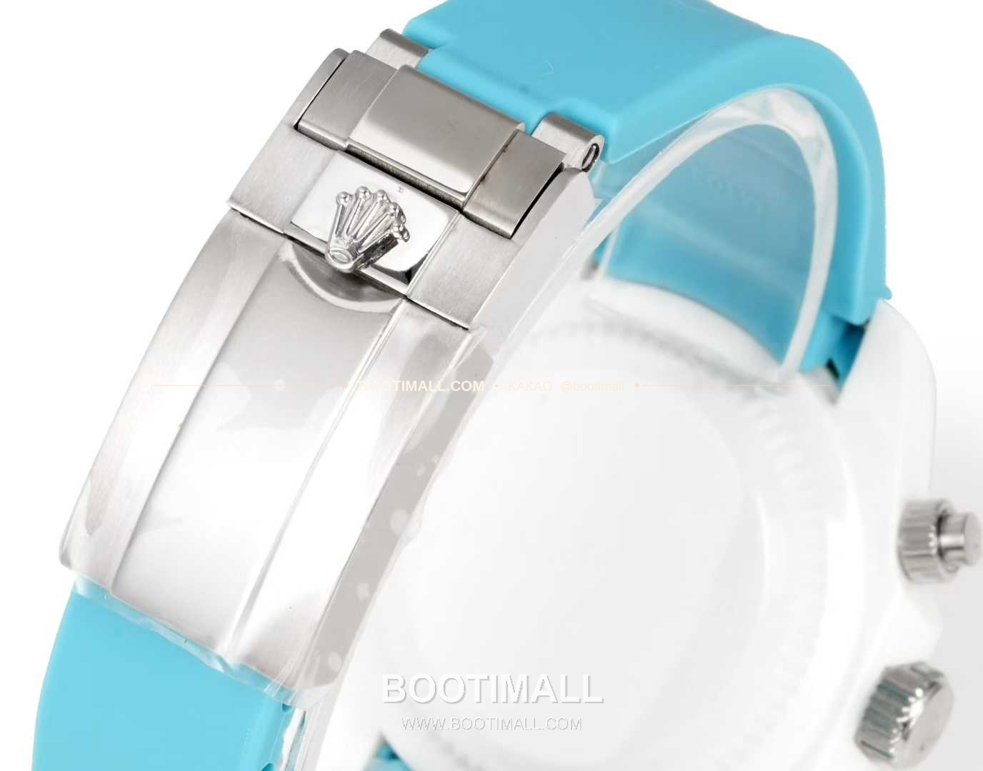 롤렉스 데이토나 러버밴드 블랙다이얼 크로노그래프 오토매틱 Rolex Daytona Rubber Strap Black Dial Chronograph Automatic 40mm 9