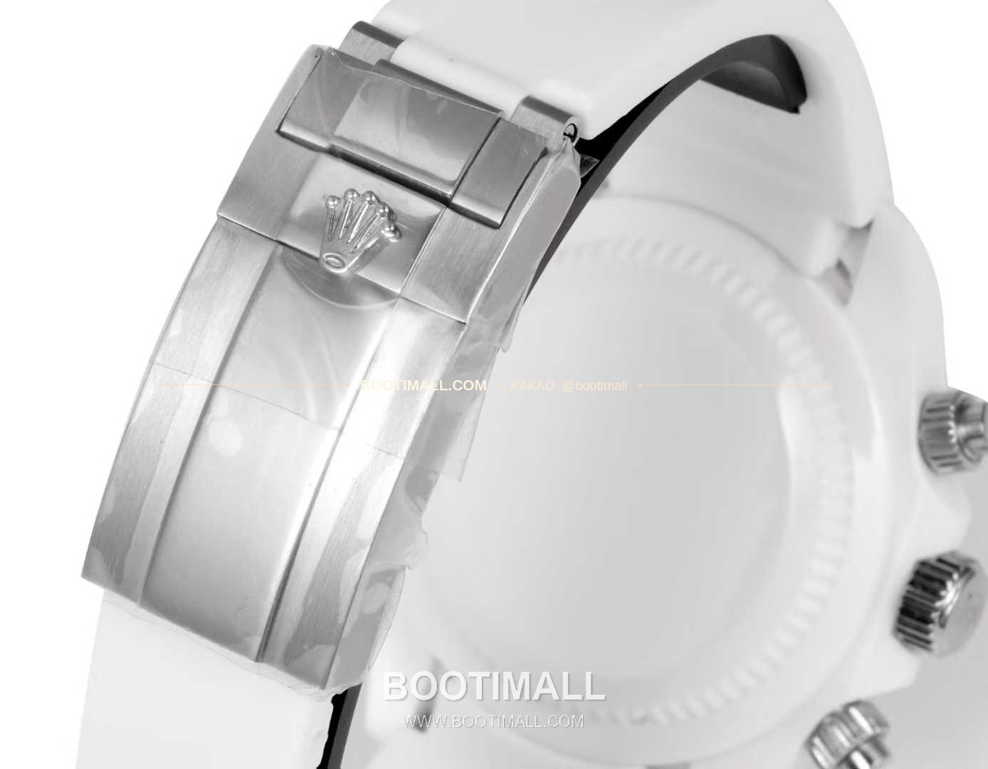 롤렉스 데이토나 러버밴드 블랙다이얼 크로노그래프 오토매틱 Rolex Daytona Rubber Strap Black Dial Chronograph Automatic 40mm 9