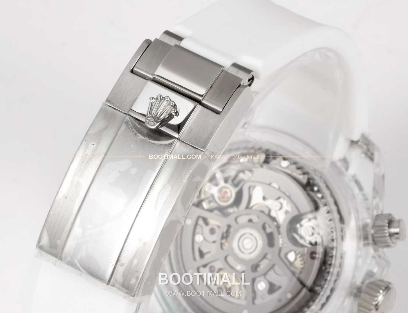 롤렉스 데이토나 러버밴드 블랙다이얼 크로노그래프 오토매틱 Rolex Daytona Rubber Strap Black Dial Chronograph Automatic 40mm 9