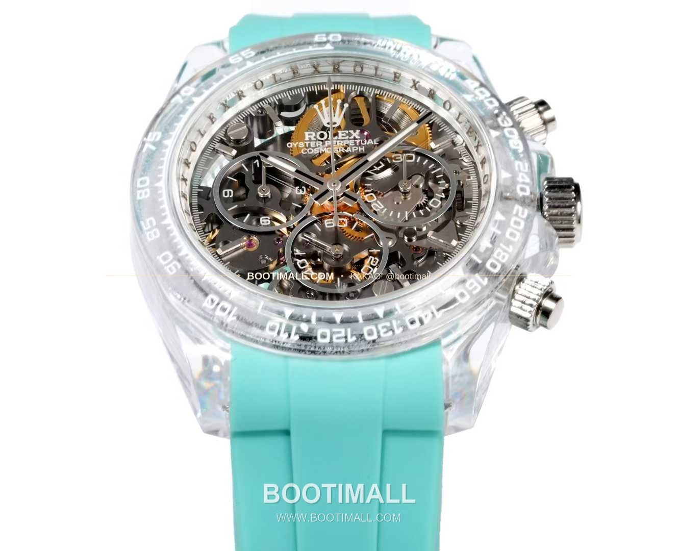 롤렉스 데이토나 러버밴드 블랙다이얼 크로노그래프 오토매틱 Rolex Daytona Rubber Strap Black Dial Chronograph Automatic 40mm 4