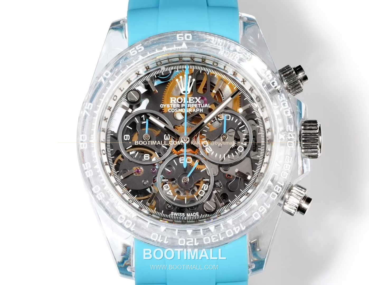 롤렉스 데이토나 러버밴드 블랙다이얼 크로노그래프 오토매틱 Rolex Daytona Rubber Strap Black Dial Chronograph Automatic 40mm 2