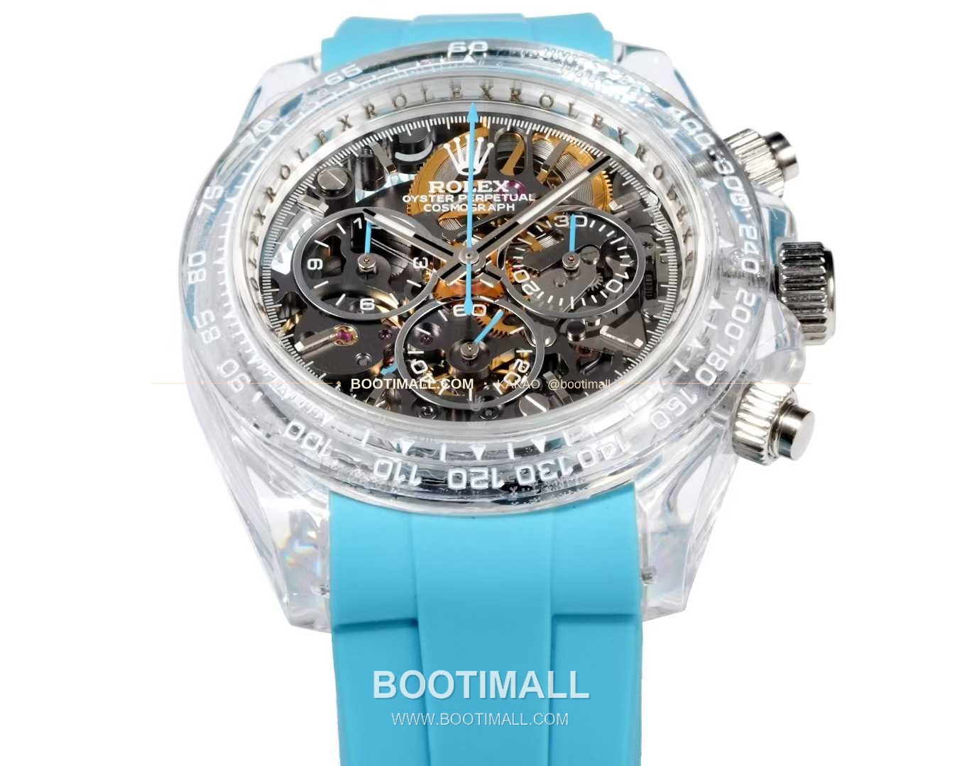 롤렉스 데이토나 러버밴드 블랙다이얼 크로노그래프 오토매틱 Rolex Daytona Rubber Strap Black Dial Chronograph Automatic 40mm 4