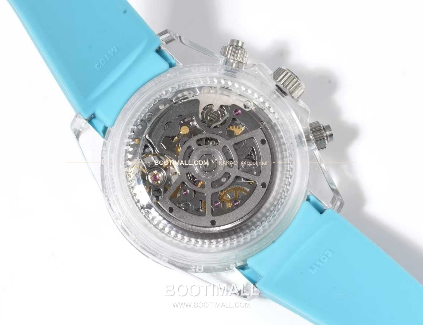 롤렉스 데이토나 러버밴드 블랙다이얼 크로노그래프 오토매틱 Rolex Daytona Rubber Strap Black Dial Chronograph Automatic 40mm 8