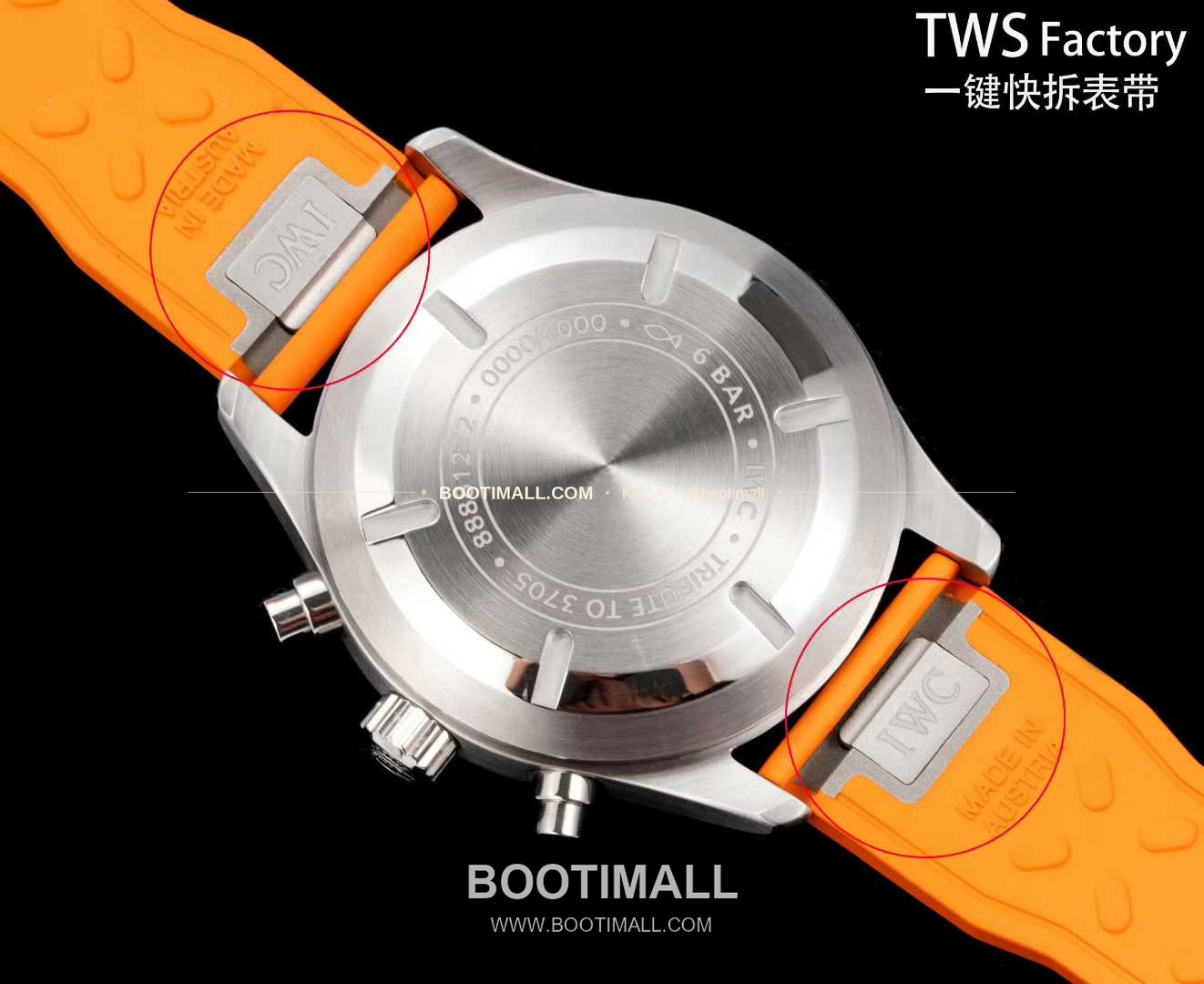 아이더블유씨 파일럿 스틸 블랙다이얼 크로노그래프 데이데이트 오토매틱 IWC Pilot Steel Black Dial Chronograph Day Date Automatic 43mm 9