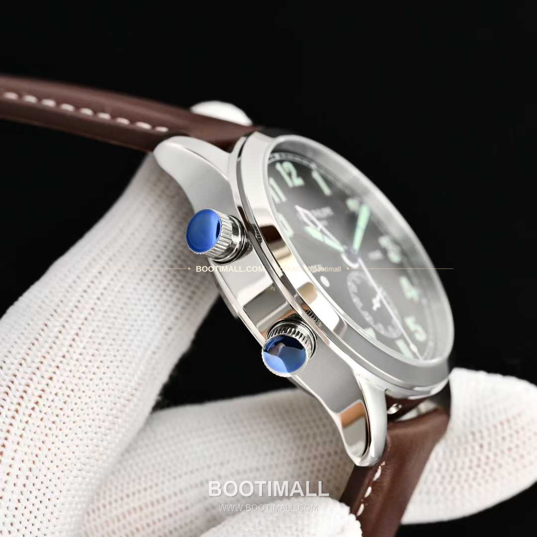 파텍필립 칼라트라바 파일럿 트래블타임 스틸 블랙다이얼 GMT 오토매틱 Patek Philippe Calatrava Pilot Travel Time Steel Black Dial GMT Automatic 5524G 40.8mm 6