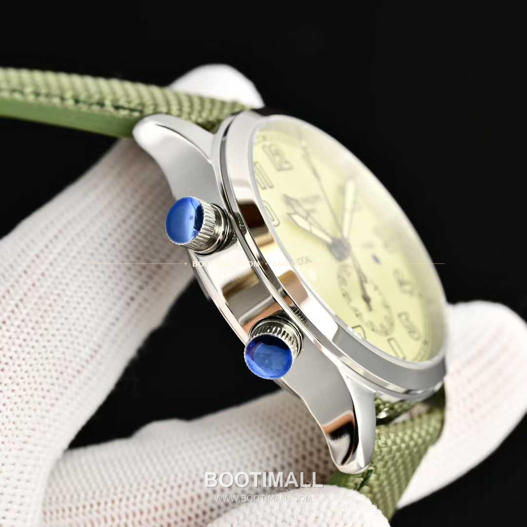 파텍필립 칼라트라바 파일럿 트래블타임 스틸 블랙다이얼 GMT 오토매틱 Patek Philippe Calatrava Pilot Travel Time Steel Black Dial GMT Automatic 5524G 40.8mm 6