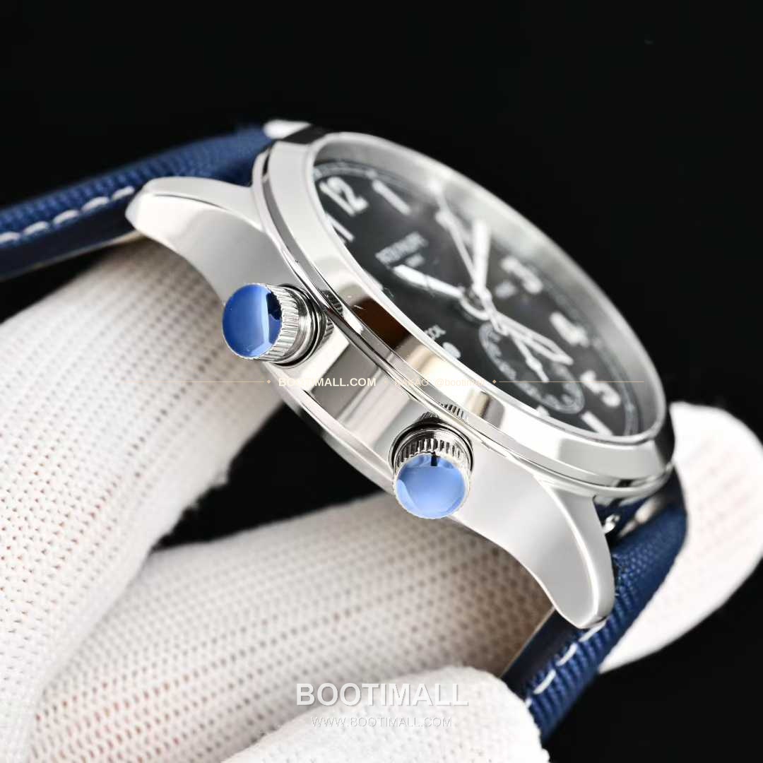 파텍필립 칼라트라바 파일럿 트래블타임 스틸 블랙다이얼 GMT 오토매틱 Patek Philippe Calatrava Pilot Travel Time Steel Black Dial GMT Automatic 5524G 40.8mm 5