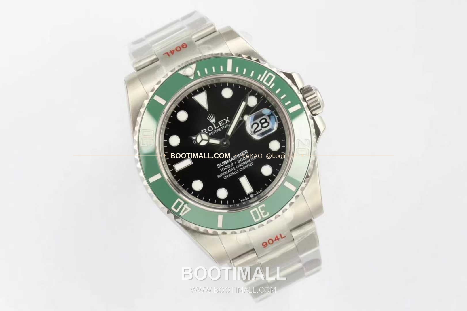 롤렉스 서브마리너 스틸 골드톤 세라믹베젤 블랙다이얼 다이버 오토매틱 Rolex Submariner Steel Gold Tone Ceramic Bezel Black Dial Diver Automatic 41mm 2