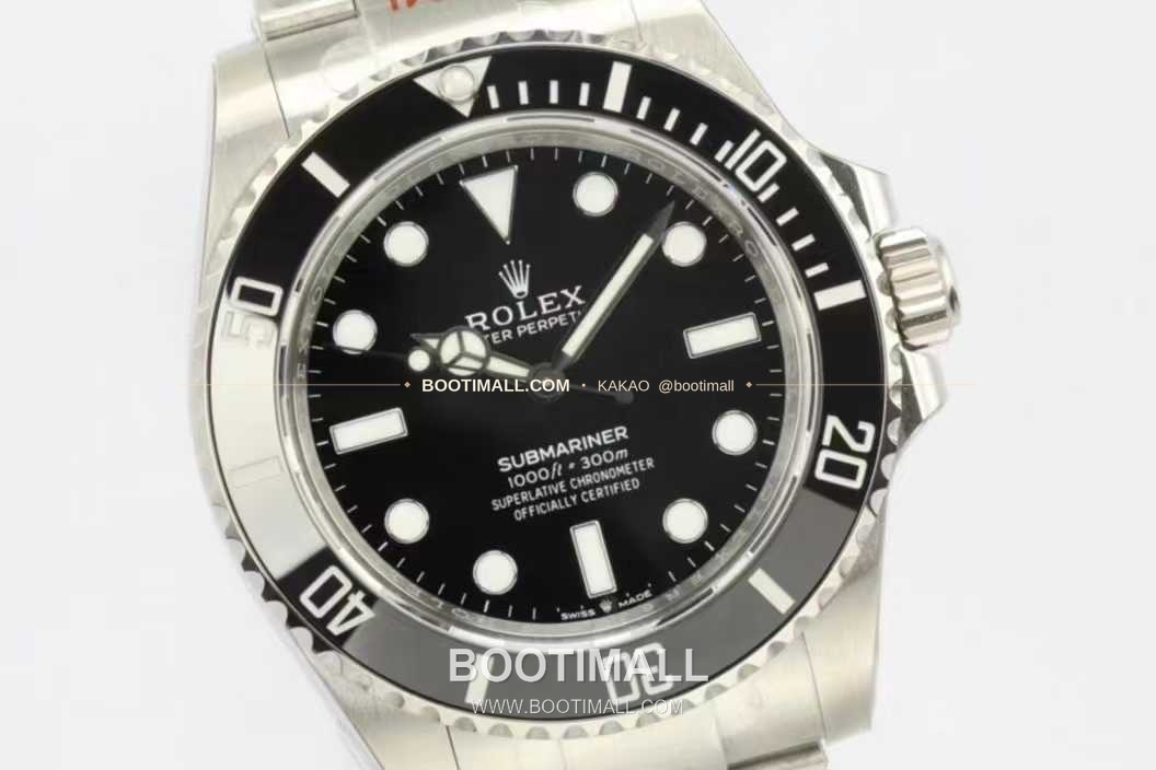 롤렉스 서브마리너 스틸 골드톤 세라믹베젤 블랙다이얼 다이버 오토매틱 Rolex Submariner Steel Gold Tone Ceramic Bezel Black Dial Diver Automatic 41mm 2