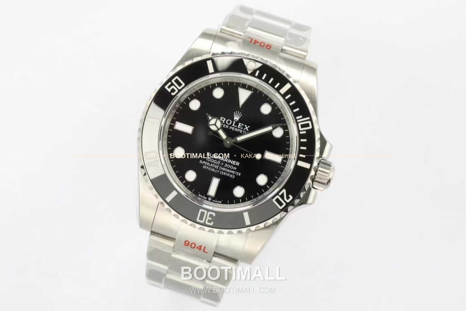 롤렉스 서브마리너 스틸 골드톤 세라믹베젤 블랙다이얼 다이버 오토매틱 Rolex Submariner Steel Gold Tone Ceramic Bezel Black Dial Diver Automatic 41mm 3