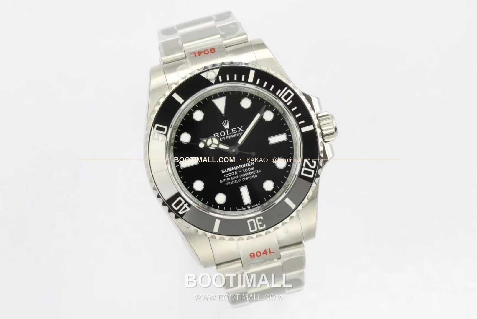 롤렉스 서브마리너 스틸 골드톤 세라믹베젤 블랙다이얼 다이버 오토매틱 Rolex Submariner Steel Gold Tone Ceramic Bezel Black Dial Diver Automatic 41mm 4