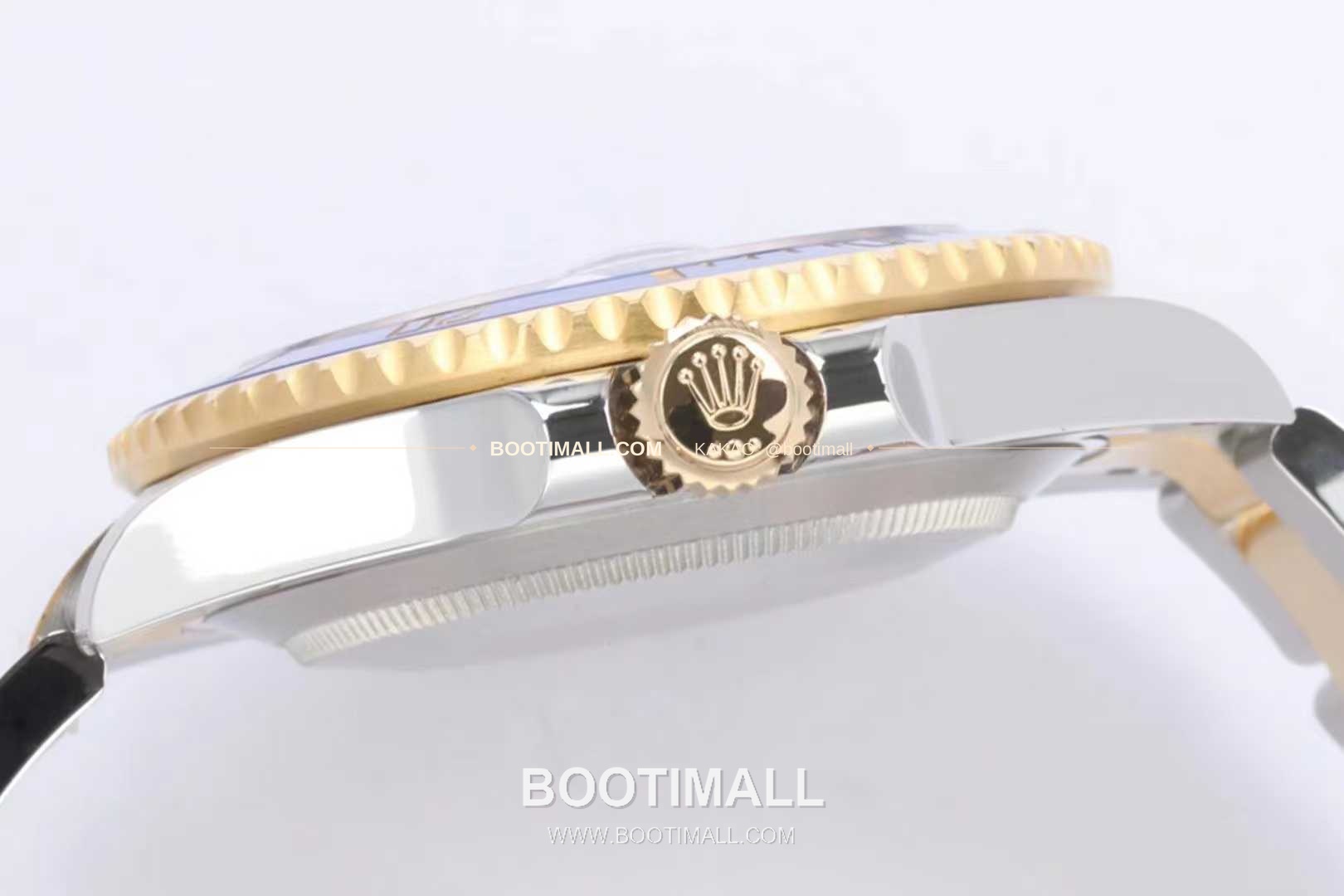 롤렉스 서브마리너 스틸 골드톤 세라믹베젤 블랙다이얼 다이버 오토매틱 Rolex Submariner Steel Gold Tone Ceramic Bezel Black Dial Diver Automatic 41mm 5