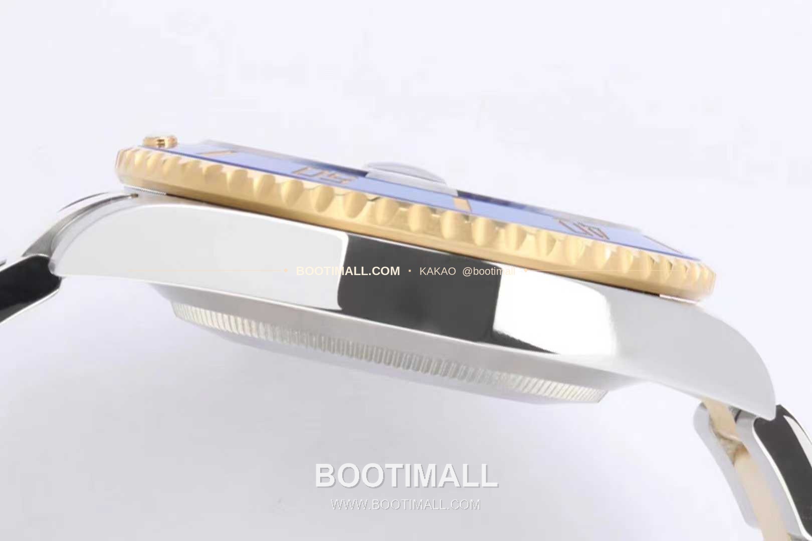 롤렉스 서브마리너 스틸 골드톤 세라믹베젤 블랙다이얼 다이버 오토매틱 Rolex Submariner Steel Gold Tone Ceramic Bezel Black Dial Diver Automatic 41mm 7