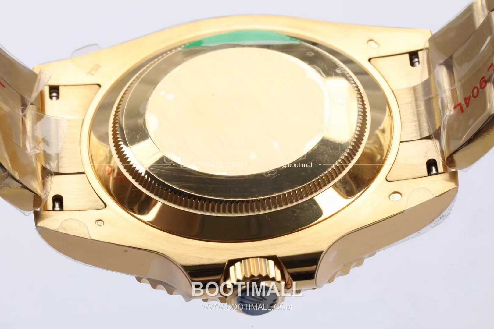 롤렉스 서브마리너 스틸 골드톤 세라믹베젤 블랙다이얼 다이버 오토매틱 Rolex Submariner Steel Gold Tone Ceramic Bezel Black Dial Diver Automatic 41mm 7