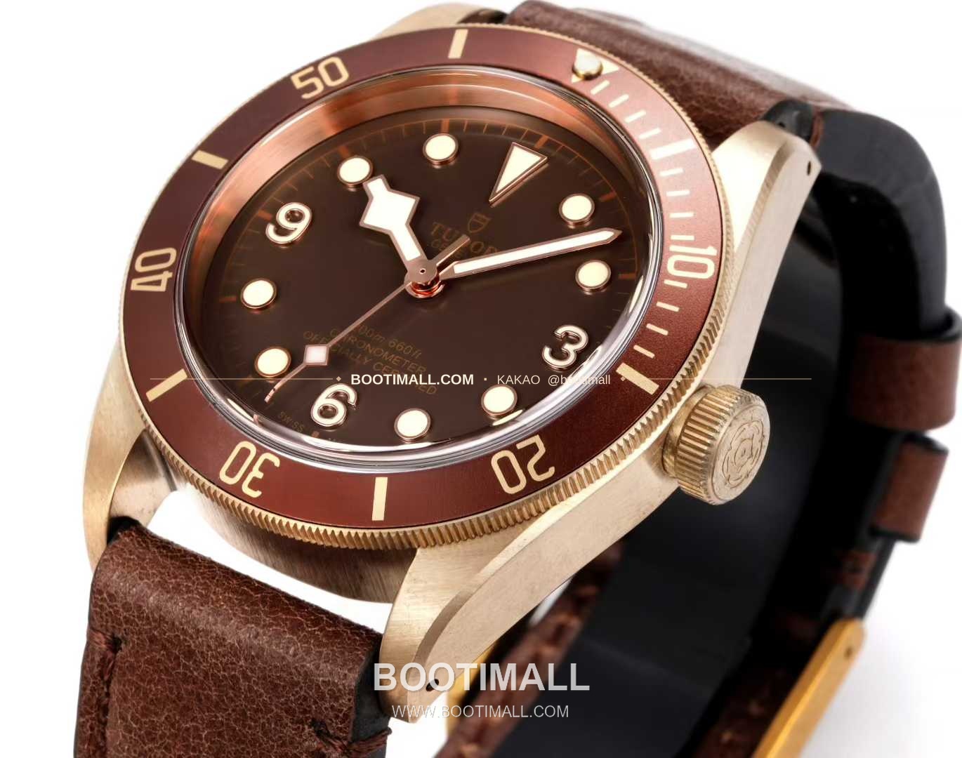 튜더 블랙베이 브론즈 알루미늄브론즈 브라운다이얼 빈티지 다이버 오토매틱 Tudor Black Bay Bronze Aluminum Bronze Brown Dial Vintage Diver Automatic M79250BM 43mm 3