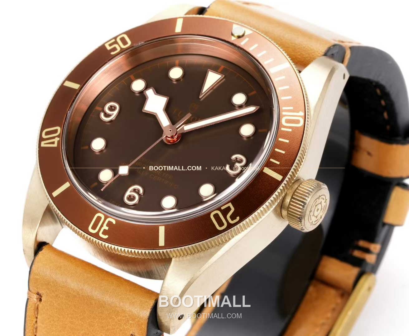 튜더 블랙베이 브론즈 알루미늄브론즈 브라운다이얼 빈티지 다이버 오토매틱 Tudor Black Bay Bronze Aluminum Bronze Brown Dial Vintage Diver Automatic M79250BM 43mm 4