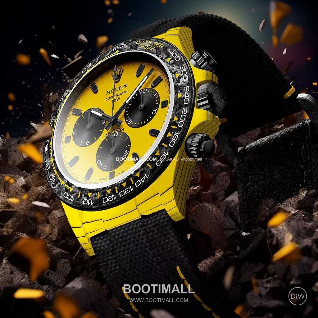 롤렉스 데이토나 카본파이버 스켈레톤 야광 크로노그래프 오토매틱 Rolex Daytona Carbon Fiber Skeleton Luminous Chronograph Automatic 40mm 3